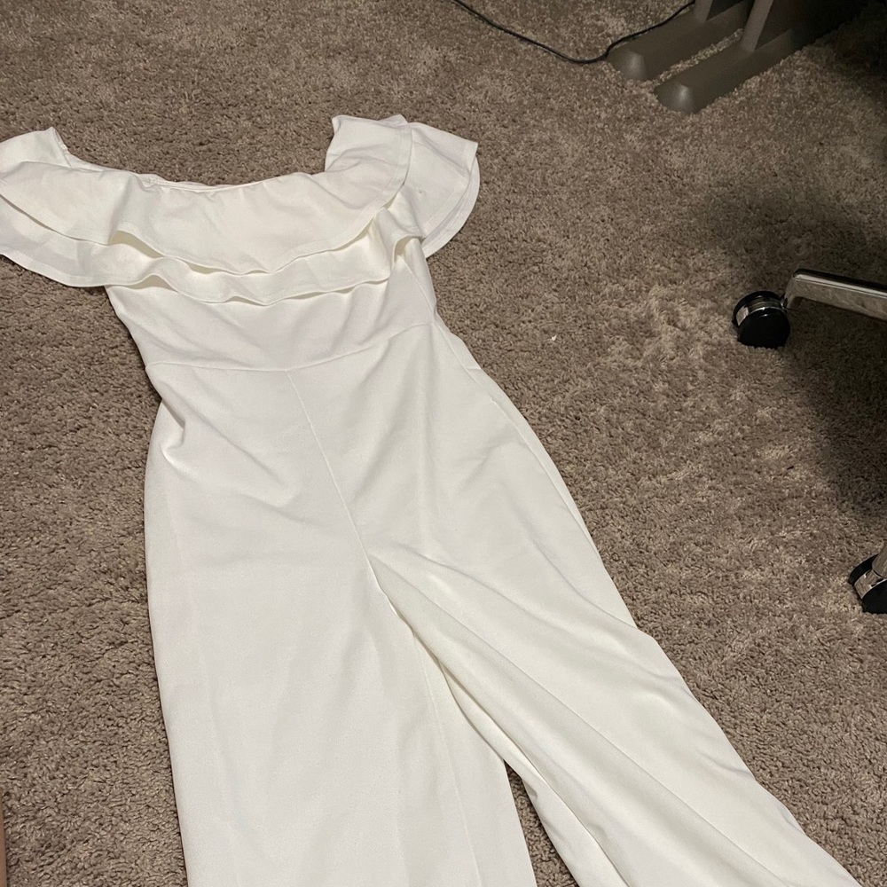 fashion nova white romper